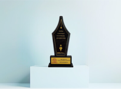 Bronze Award in Best Textual Content Category, <span>Buzzin Content Awards 2020</span>